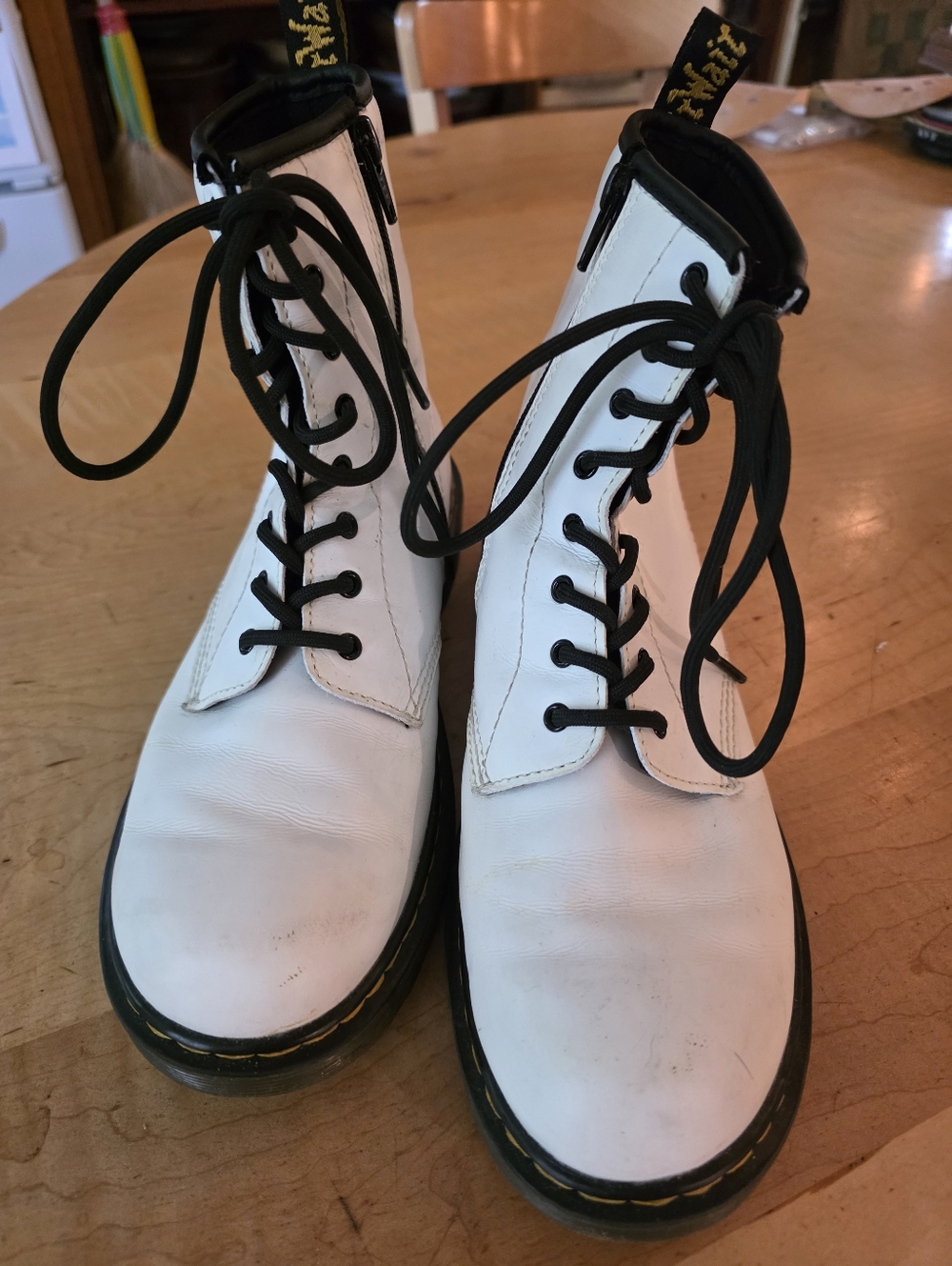 White Dr Martens